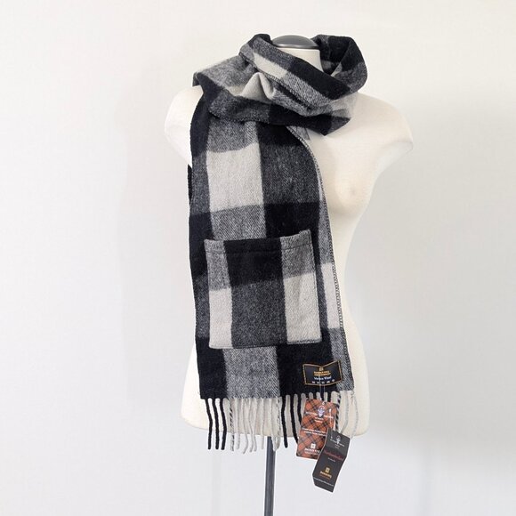 NWT 100% Merino Wool Scarf - Xmas Christmas Gift - Picture 5 of 8